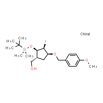 1523530-54-2 | [(1R,2R,3S,4S)-2-[(tert-butyldimethylsilyl)oxy]-3-fluoro-4-[(4-methoxyphenyl)methoxy]cyclopentyl]methanol