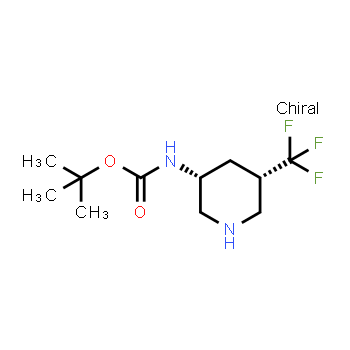 1523530-57-5 | tert-butyl N-[(3R,5S)-5-(trifluoromethyl)piperidin-3-yl]carbamate