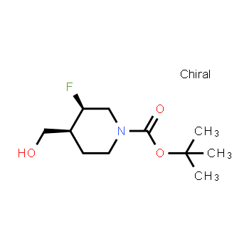 1523530-73-5 | tert-butyl (3R,4S)-3-fluoro-4-(hydroxymethyl)piperidine-1-carboxylate