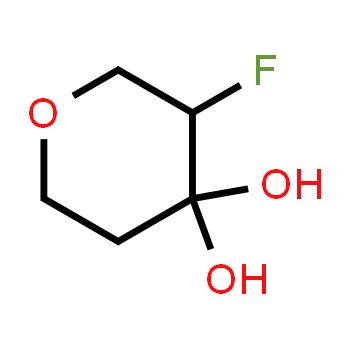 1523571-11-0 | 3-fluorooxane-4,4-diol