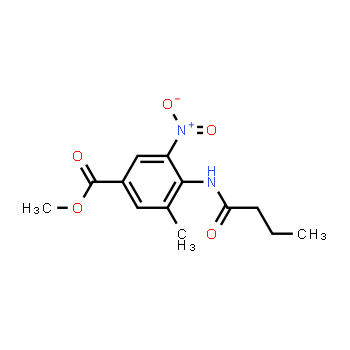 152628-01-8 | 4-Butyrylamino-3-methyl-5-nitro benzoic acid methyl ester