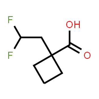 1529329-33-6 | 1-(2,2-difluoroethyl)cyclobutane-1-carboxylic acid