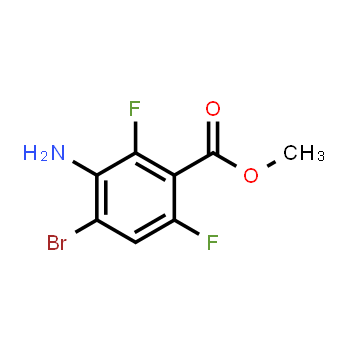 1529613-64-6 | Methyl 3-amino-4-bromo-2,6-difluorobenzoate