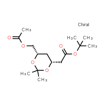 154026-95-6 | tert-Butyl (4R-cis)-6-[(acetyloxy)methyl]-2,2-dimethyl-1,3-dioxane-4-acetate