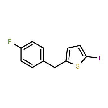 154355-88-1 | 2-[(4-fluorophenyl)methyl]-5-iodothiophene