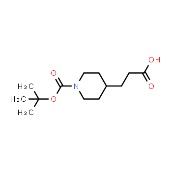 154375-43-6 | N-Boc-4-piperidinepropionic acid