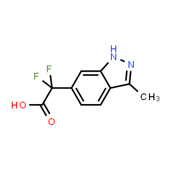 1547098-94-1 | 2,2-difluoro-2-(3-methyl-1H-indazol-6-yl)acetic acid