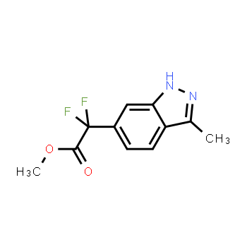 1547098-96-3 | methyl 2,2-difluoro-2-(3-methyl-1H-indazol-6-yl)acetate