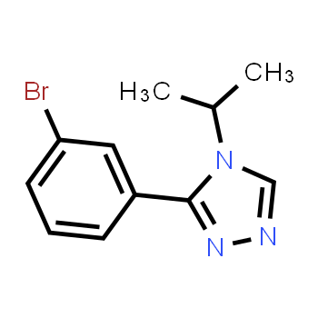 1550367-95-7 | 3-(3-bromophenyl)-4-isopropyl-4H-1,2,4-triazole