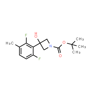 1551509-92-2 | tert-butyl 3-(2,6-difluoro-3-methylphenyl)-3-hydroxyazetidine-1-carboxylate