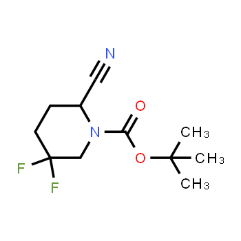 1554369-52-6 | tert-butyl 2-cyano-5,5-difluoropiperidine-1-carboxylate