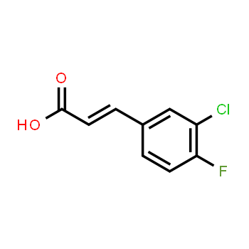 155814-22-5 | 3-Chloro-4-fluorocinnamic acid