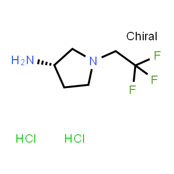 1568230-59-0 | (3S)-3-Pyrrolidinamine, 1-(2,2,2-trifluoroethyl)-, dihydrochloride