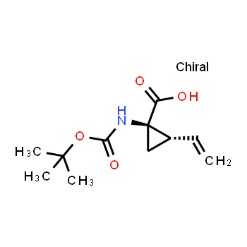 159622-10-3 | (1R,2S)-1-(tert-butoxycarbonylamino)-2-vinylcyclopropanecarboxylic acid