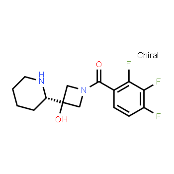 1597407-59-4 | 3-[(2S)-piperidin-2-yl]-1-(2,3,4-trifluorobenzoyl)azetidin-3-ol