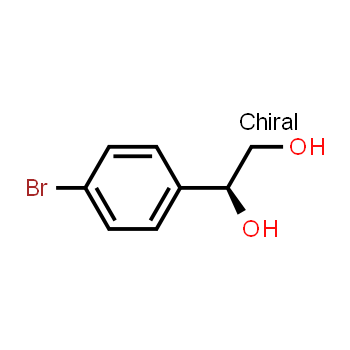 160332-70-7 | 1,2-Ethanediol, 1-(4-bromophenyl)-, (1S)-