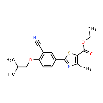 160844-75-7 | Ethyl 2-(3-cyano-4-isobutoxyphenyl)-4-methyl-5-thiazolecarboxylate