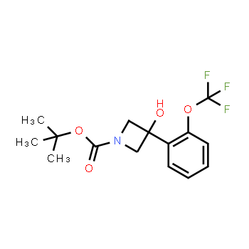 1609671-84-2 | tert-butyl 3-hydroxy-3-[2-(trifluoromethoxy)phenyl]azetidine-1-carboxylate