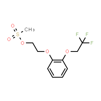 160969-03-9 | 2-[2-(2,2,2-Trifluoroethoxy)phenoxy]ethyl methanesulfonate