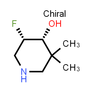 1612175-97-9 | (4R,5S)-rel-5-fluoro-3,3-dimethylpiperidin-4-ol