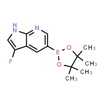 1620575-05-4 | 3-fluoro-5-(tetramethyl-1,3,2-dioxaborolan-2-yl)-1H-pyrrolo[2,3-b]pyridine