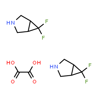 1630906-58-9 | 6,6-difluoro-3-azabicyclo[3.1.0]hexane hemioxalate