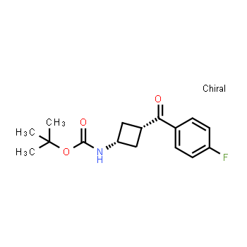 1630907-38-8 | cis-tert-butyl 3-(4-fluorobenzoyl)cyclobytylcarbamate