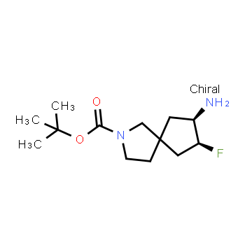 1638757-71-7 | cis-7-amino-8-fluoro-2-aza-spiro[4.4]nonane-2-carboxylic acid tert-butyl ester