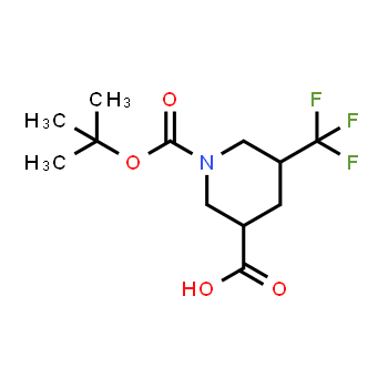 1638761-15-5 | 1-[(tert-butoxy)carbonyl]-5-(trifluoromethyl)piperidine-3-carboxylic acid