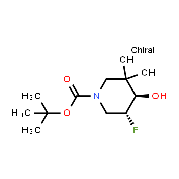 1638763-26-4 | trans-3-fluoro-4-hydroxy-5,5-dimethylpiperidine-1-carboxylic acid tert-butyl ester