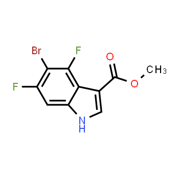 1638763-46-8 | methyl 5-bromo-4,6-difluoro-1H-indole-3-carboxylate