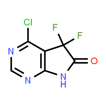 1638763-60-6 | 4-chloro-5,5-difluoro-5H,6H,7H-pyrrolo[2,3-d]pyrimidin-6-one