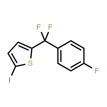 1638763-94-6 | 2-[difluoro(4-fluorophenyl)methyl]-5-iodothiophene