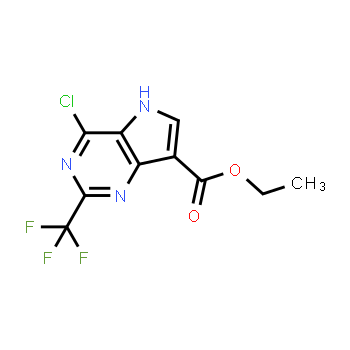 1638764-26-7 | ethyl 4-chloro-2-(trifluoromethyl)-5H-pyrrolo[3,2-d]pyrimidine-7-carboxylate