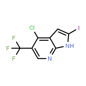 1638764-73-4 | 4-chloro-2-iodo-5-(trifluoromethyl)-1H-pyrrolo[2,3-b]pyridine