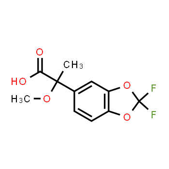 1638767-16-4 | 2-(2,2-difluoro-2H-1,3-benzodioxol-5-yl)-2-methoxypropanoic acid