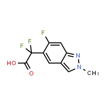 1638768-11-2 | 2,2-difluoro-2-(6-fluoro-2-methyl-2H-indazol-5-yl)acetic acid