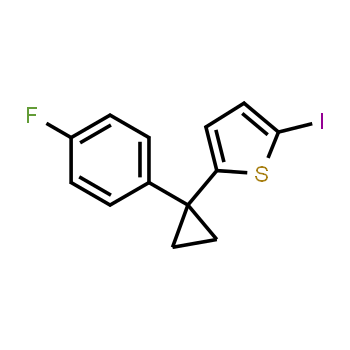 1638768-58-7 | 2-[1-(4-fluorophenyl)cyclopropyl]-5-iodothiophene