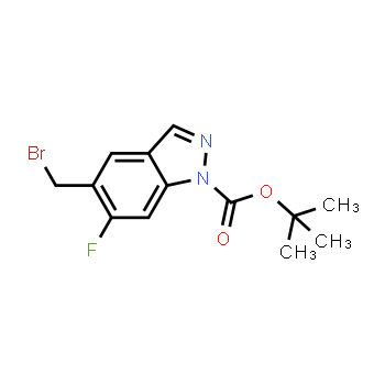 1638768-90-7 | tert-butyl 5-(bromomethyl)-6-fluoro-1H-indazole-1-carboxylate