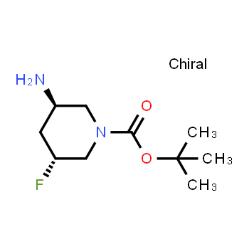 1638772-27-6 | tert-butyl (3r,5r)-rel-3-amino-5-fluoropiperidine-1-carboxylate