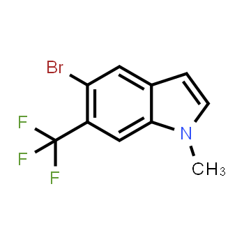 1649953-47-8 | 5-bromo-1-methyl-6-(trifluoromethyl)-1H-indole