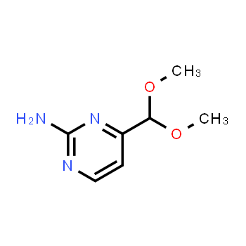 165807-05-6 | 4-(dimethoxymethyl)pyrimidin-2-amine