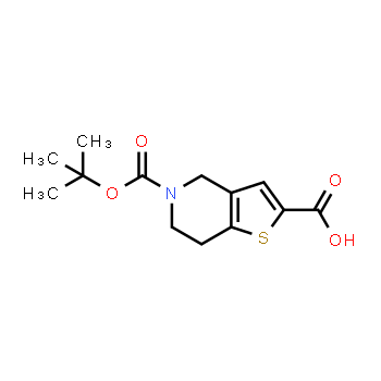 165947-48-8 | 5-(TERT-BUTOXYCARBONYL)-4,5,6,7-TETRAHYDROTHIENO[3,2-C]PYRIDINE-2-CARBOXYLIC ACID