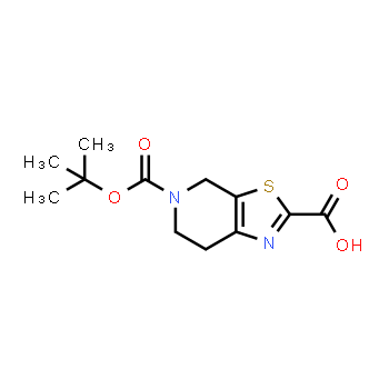 165948-21-0 | 5-(Tert-Butoxycarbonyl)-4,5,6,7-tetrahydrothiazolo[5,4-c]pyridine-2-carboxylic acid