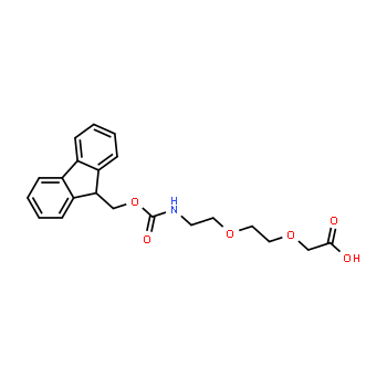 166108-71-0 | [2-[2-(Fmoc-amino)ethoxy]ethoxy]acetic acid