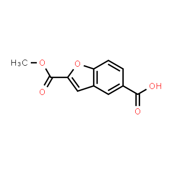 166952-92-7 | 2-(methoxycarbonyl)benzofuran-5-carboxylic acid