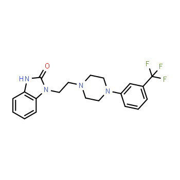 167933-07-5 | 1-(2-(4-(3-(trifluoromethyl)phenyl)piperazin-1-yl)ethyl)-1H-benzo[d]imidazol-2(3H)-one