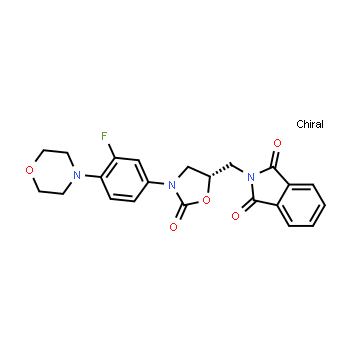 168828-89-5 | (S)-2-((3-(3-fluoro-4-morpholinophenyl)-2-oxooxazolidin-5-yl)methyl)isoindoline-1,3-dione