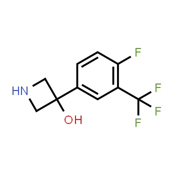 1691633-63-2 | 3-[4-fluoro-3-(trifluoromethyl)phenyl]azetidin-3-ol