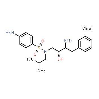 169280-56-2 | 4-AMINO-N-[(2R,3S)-3-AMINO-2-HYDROXY-4-PHENYLBUTYL]-N-ISOBUTYLBENZENE-1-SULFONAMIDE